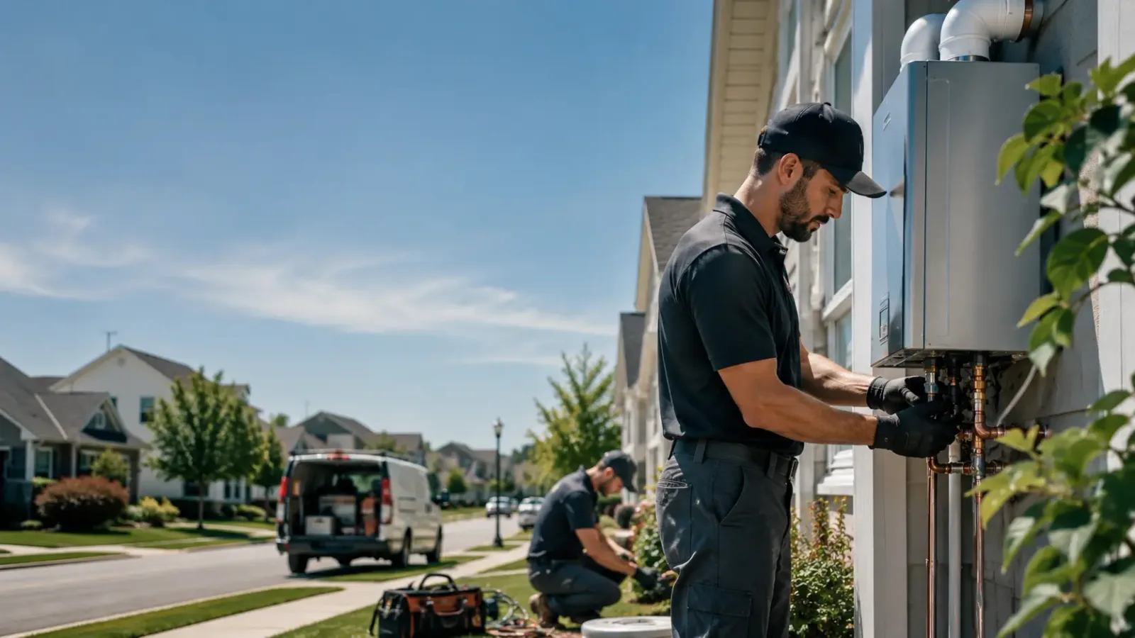 Tankless Water Heater Installation in Doucette, TX